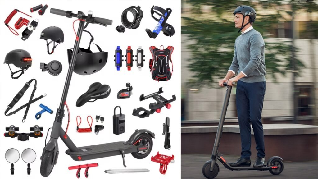 High-quality scooter accessories and electric scooter spare parts for all brands