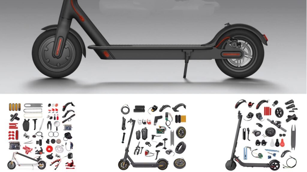 High-quality electric scooter parts and accessories for repair and upgrades