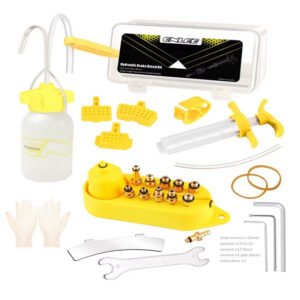Bicycle hydraulic disc brake oil bleed kit tool set