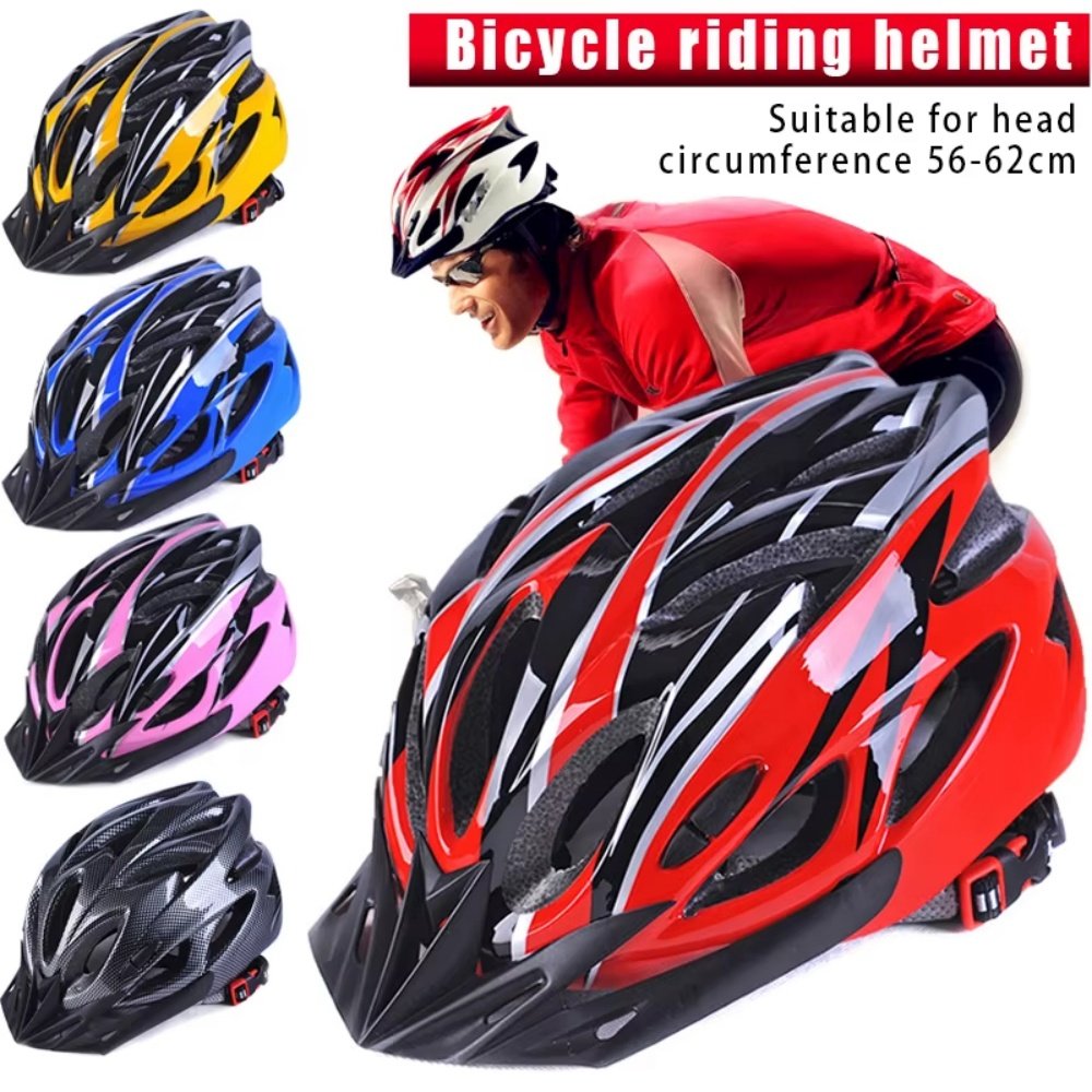 bike cycling helmet being used on electric scooter for adult riders